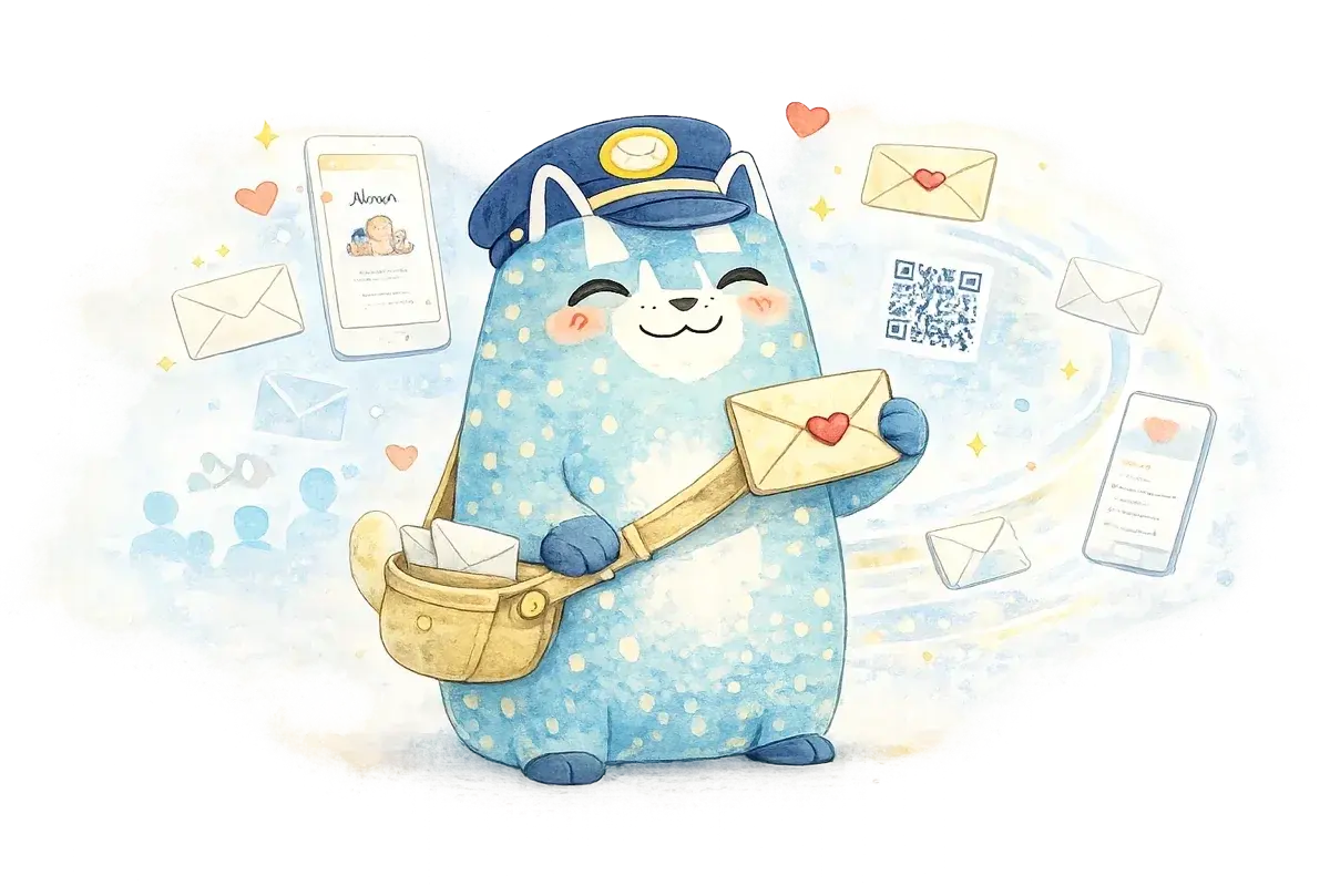 Geboortekaartje online delen met familie en vrienden